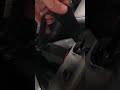 Rear RS seat belt = stuck