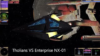 Tholians Vs Nx01 Enterprise 2 Battles Star Trek Bridge Commander