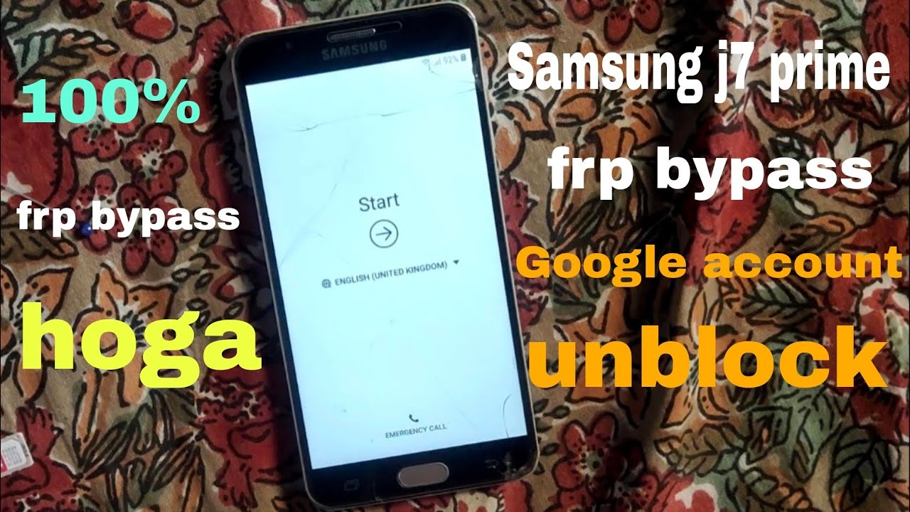 Samsung galaxy j7 prime /frp bypass/samsung all mobile frp bypass YouTube