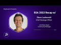 Post RSA Recap w/ PolySwarm CSO, Steve Laskowski. Opportunities, Client Relations, AI, and More