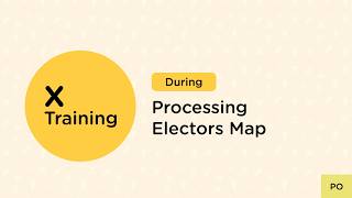 Processing Electors Map - Poll Official