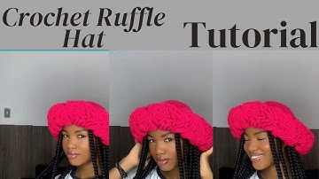 Easy Crochet Ruffle Hat for Beginners | Step-by-Step Tutorial (Pt 1)