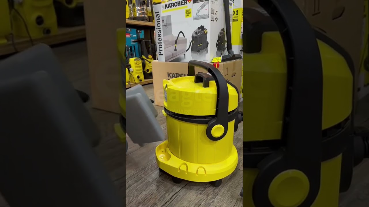 Kärcher vacuum cleaner SE 4001, yellow/black - High pressure cleaners -  Photopoint