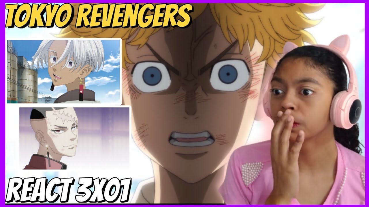 TAKEMICHI VOLTOU BOLADÃO, REACT TOKYO REVENGERS EPÍSODIO 01 TEMPORADA 3