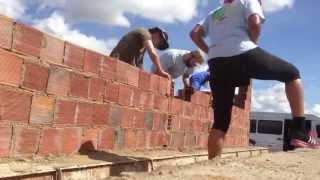 Habitat for Humanity in Limoeiro, Brazil - Brick Wall Time Lapse