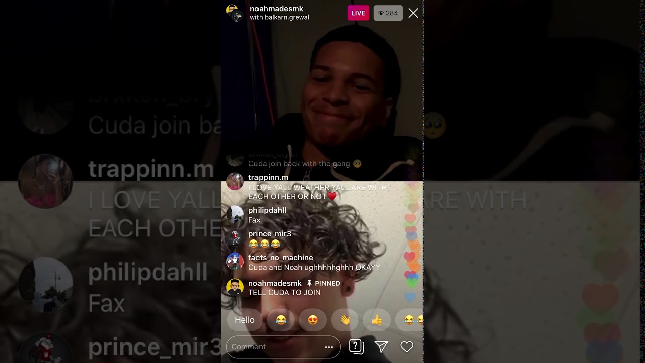 Noahmadesmk and cuda cash talk about beef 🚨🚨