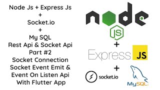 #2 Real-Time Communication: Node.js, Socket.io Connection & Event Handling with Flutter Mobile App