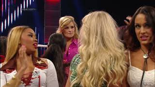 1080Phd Wwe Raw 111813 Total Divas Vs True Divas Musical Chairs Compeion Segment