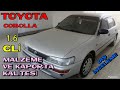 Toyota Corolla 1.6 GLİ Dış İnceleme...