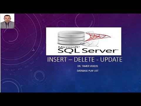 Insert - Update and Delete commands - YouTube