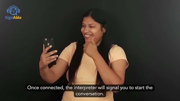 How to make a regular phone call using the SignAble App