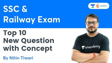 Top 10 New Question with Concept | Nitin Tiwari | Wifistudy Studios | SSC & Railways Exam