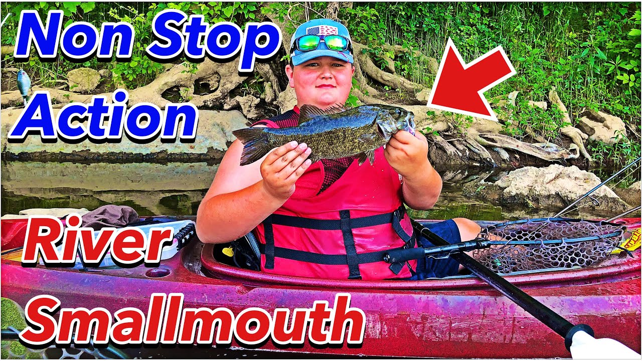 North Fork Holston River Smallmouth Action riverfishing smallmouth