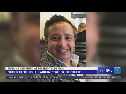 Remains found last week in Smith County ditch identified as Tyler man ...