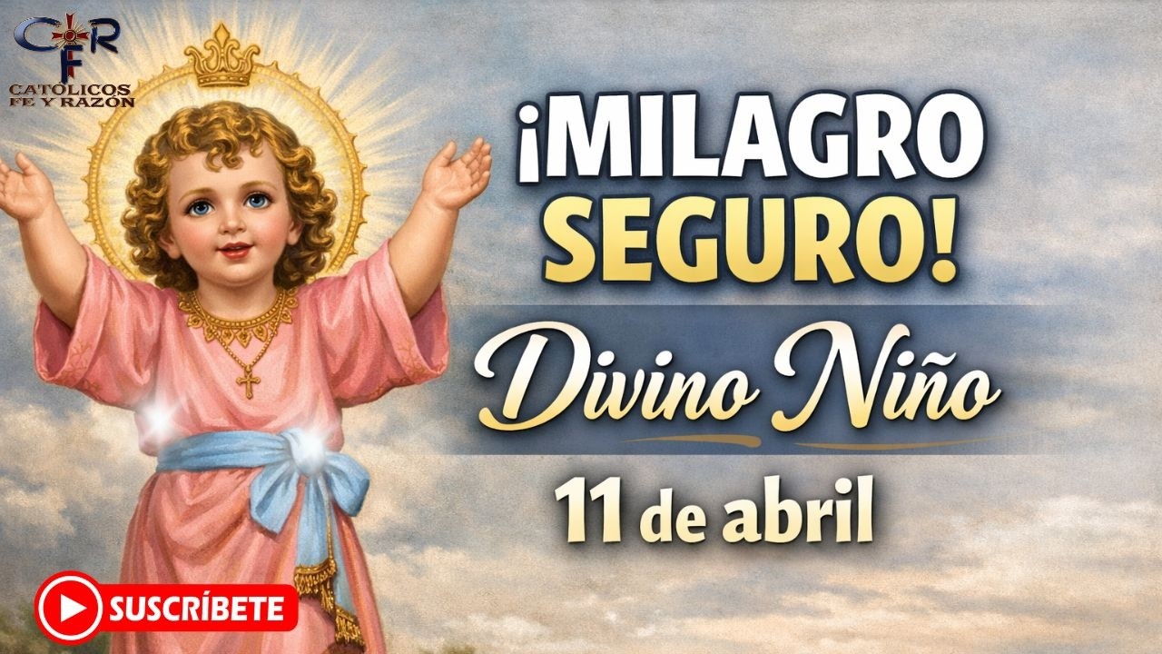 ¡MILAGRO DE AMOR! 🌸 Rosario al DIVINO NIÑO JESÚS - YouTube