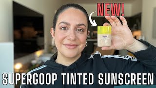New Supergoop Tinted Sunscreen | First Impressions