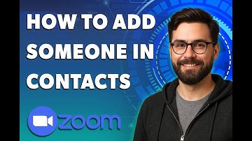 How To Add Someone In Contacts On Zoom [2025 Guide]