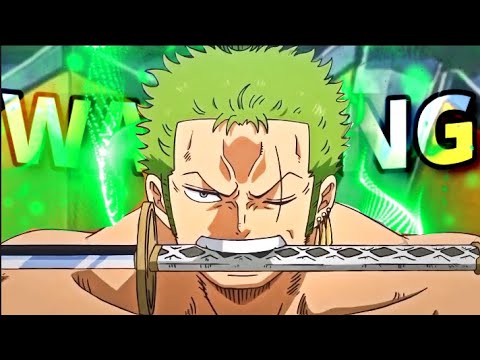 Roronoa Zoro - Warning[EDIT/AMW] One Piece - YouTube