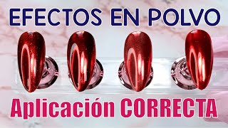 NAIL POWDER EFFECTS | EVERYTHING YOU NEED TO KNOW | MIRROR, AURORA, UNICORN and CHAMELEON effects screenshot 5
