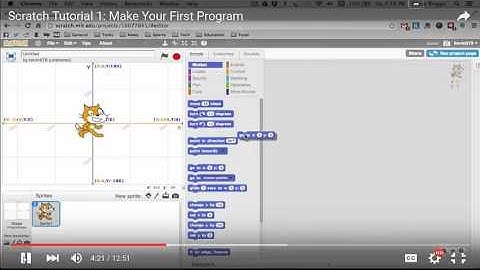 Positioning Sprite in Scratch