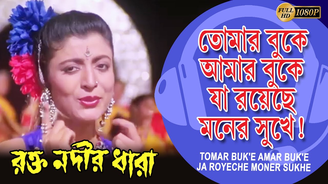 Tomar Buke Amar Buke Ja Royeche  Movie Song  Rakto Nodir Dhara  Chiranjit  Prasenjit  Debosree