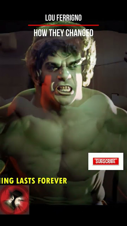 Lou Ferrigno | Hulk THEN AND NOW #shorts #actors #theincrediblehulk