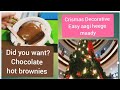 Did you want chocolate hot brownies#subscribe& Crismas heege Decoration maadi ವಾವ್ ಅದ್ಬುತ  ಟ್ರೈ ಮಾಡಿ