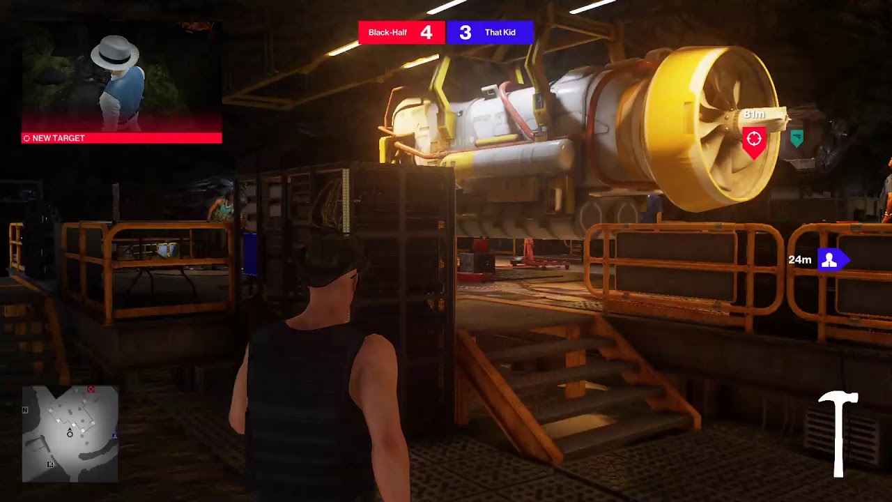 HITMANIST vs Redfox5000【HITMAN 2 - Ghost Mode】