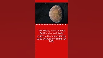 Thumbnail of Second Earth-sized planet found in habitable zone of nearby star | News 60° #shorts #nasa