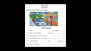 Flyers 3 TEST 3 Authentic Examination Papers - Listening Test 3