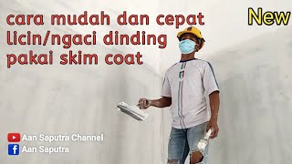Tutorial Bangunan  Cara Mudah Skim Coat Atau Plamir Dinding