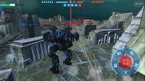 War robots test server 2.9.2 (85) NEW GAME MODE BEACON RUSH gameplay RENRI