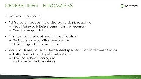 KEPServerEX Version 6.6 Release Webinar