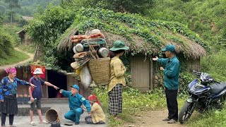 Touching Journey: Kind policeman help single mother escape abusive husband, give her abandoned house