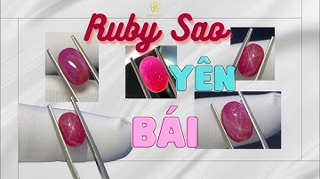 Ruby sao thiên nhiên Yên Bái tuyệt phẩm giới thiệu đến anh chị