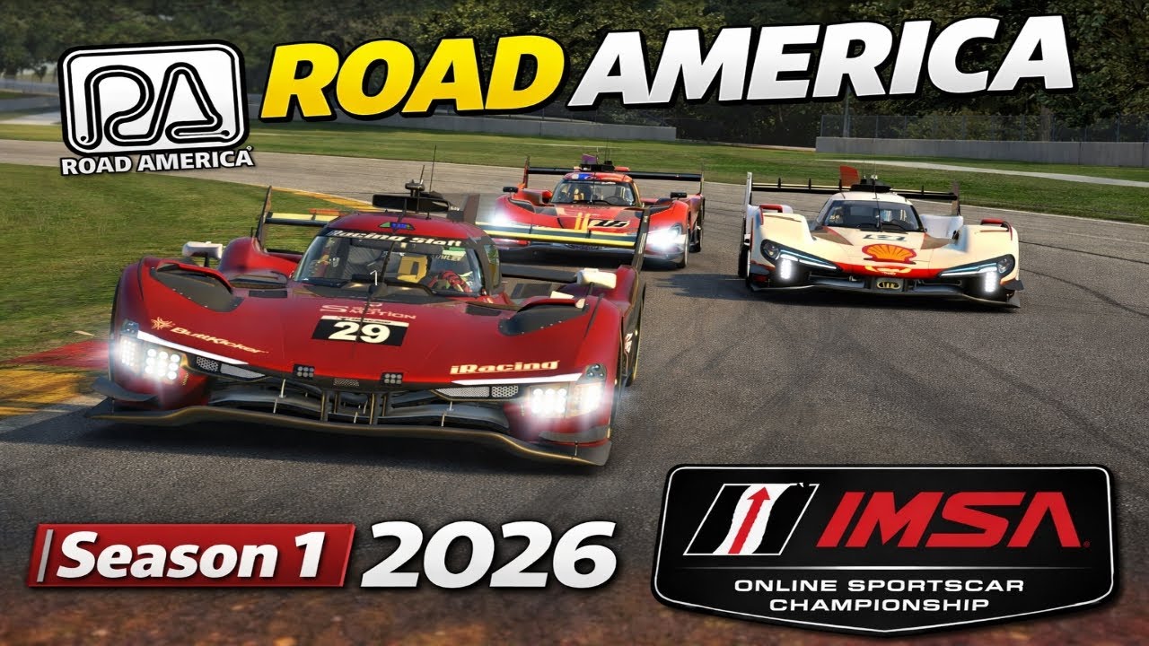 IMSA iRacing Series at Road America | Season 1 2026