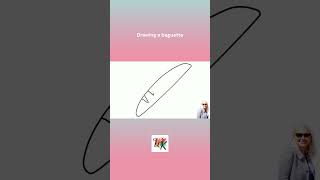 Drawing a baguette