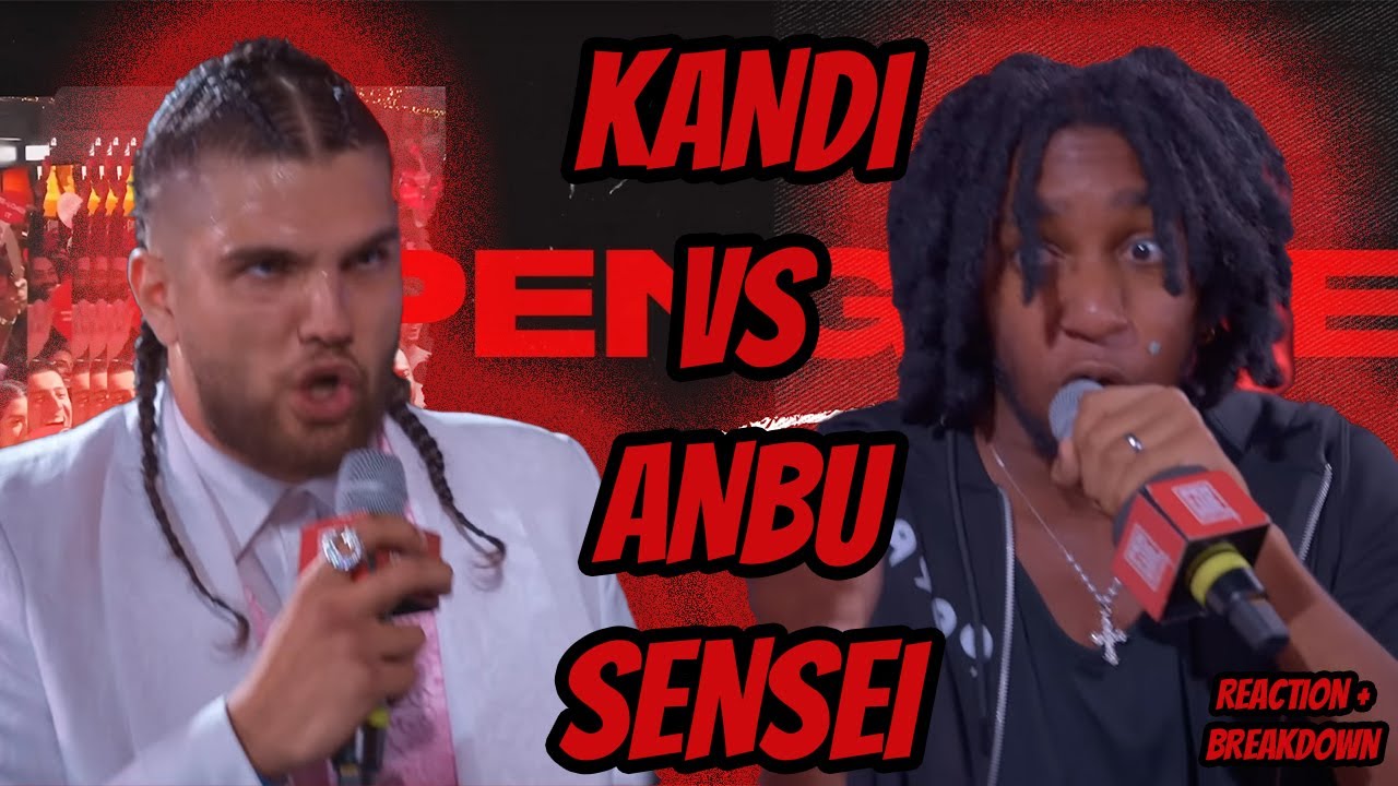 Канди против Анбу-сенсея | Реакция PenGame Rap Battle 2025 + анализ