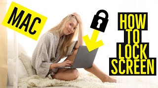 How to Lock the Screen on a Mac Computer