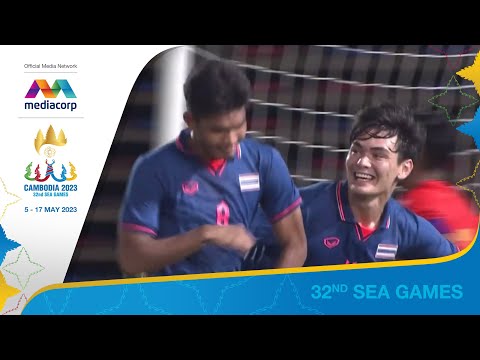 Thailand 3-0 Myanmar | Men&#39;s Semi-Finals Highlights | Football | SEA Games 2023