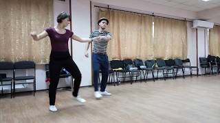 Boogie with William and Alice at Let&#39;s Dance 2017. BI class 1
