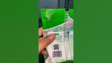 Powder flour vertical bag pouch packaging machine testing video