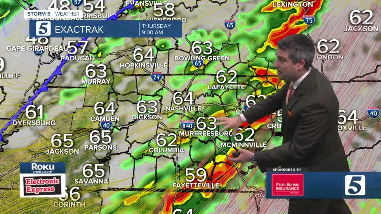 Storm 5 Alert issued for Thursday morning with anticipation of damaging ...