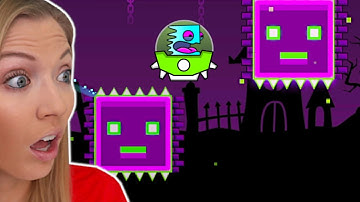 Ik heb Geometry Dash World verslagen!