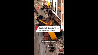 Death tolls rises to 17 in Portugal rail crash