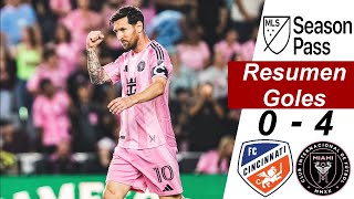 Download Lagu Inter Miami vs Cincinnati vs 4-0 Resumen Y Goles |  MLS Cup Playoffs Eastern Semifinals 2025 MP3