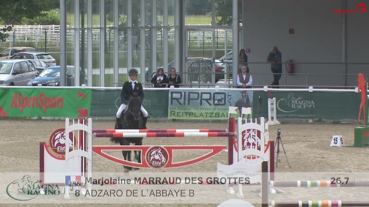 Adzaro de L`Abbaye B & Marjolaine Marraud des Grottes_Hengststation Bachl_RACINO Grand Prix 2020