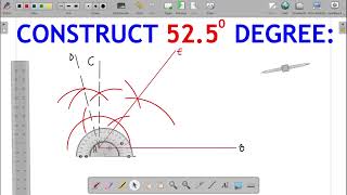 Celebrity HOW TO CONSTRUCT 52.5 DEGREE WITH COMPASS Wealth