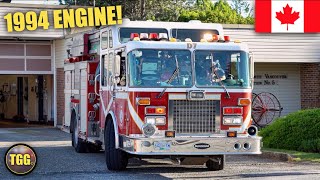 [North Vancouver] 1994 Engine 7 Responding With Lights & Siren!
