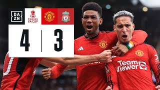 Manchester United vs Liverpool (4-3) | Resumen y goles | Highlights FA Cup image